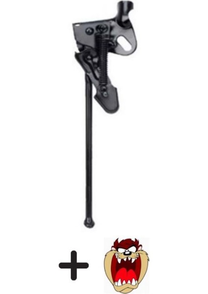 26 Jant Bisiklet Arka Yan Ayak (Yan Sehpa)Siyah+Tzmnya Sticker