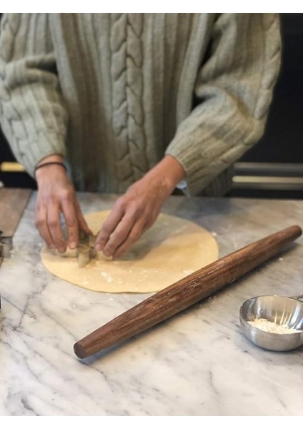Ceviz Ağacı Hamur Açma Merdanesi, Tek Parça, Şık ve Dayanıklı Tasarım modelleri