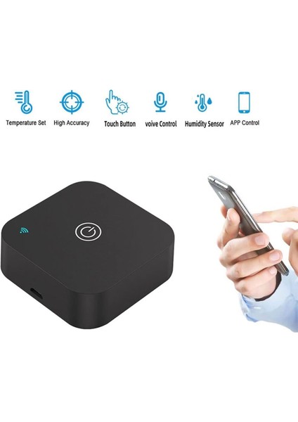 TS06 Pro Dokunmatik Akıllı Klima Kontrol Cihaz Akıllı Termostat Dahili Sıcaklık ve Nem Sensörü indirimleri