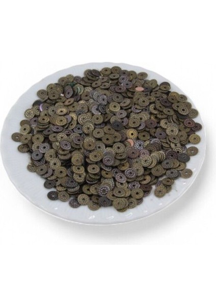 7 mm Ortadan Delikli Nokta Desen Pul Payet (30 gr 240 Adet) fiyatları