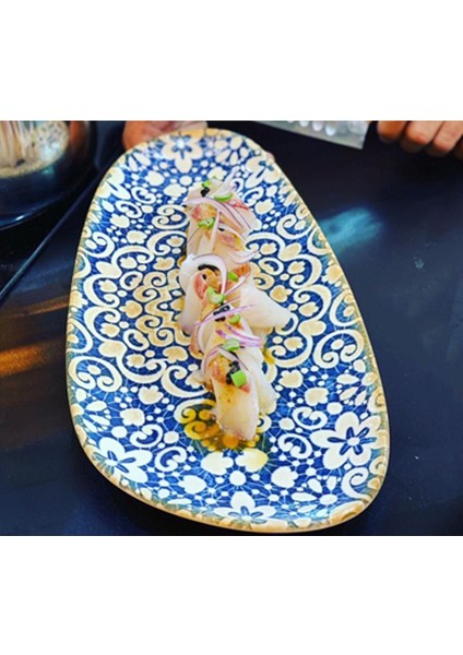 Beyaz Dikdörtgen Tabak, 36 Cm, Vago Serisi, Şık ve Kullanışlı Tasarım