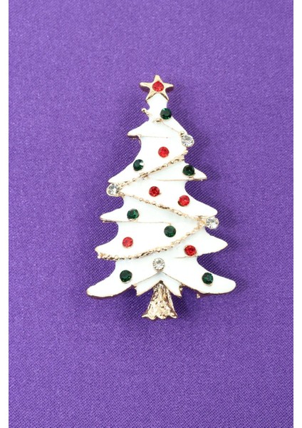 Yeni Yıl Ağacı Broş. Taşlı Tasarım Broş. Yaka Iğnesi Broş. Noel Ağacı Broş. Kadın Broş. Broş. fırsatları