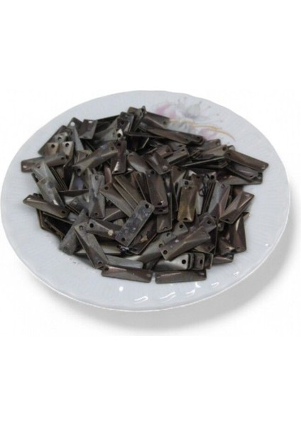 Çift Delikli 19X6 mm Eskitme Pul Payet (20 gr 40 Adet) fiyatları
