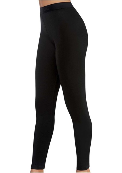 Poky Kadın Siyah Thermal/termal Tayt IÇLIK-0166
