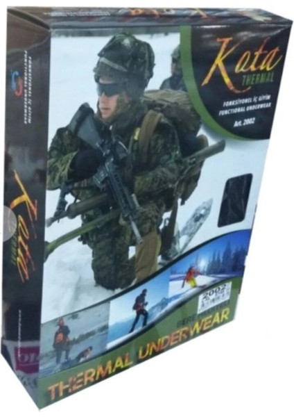 Unisex Haki Renk Thermal Içlik Alt Üst Bere Takım fırsatları