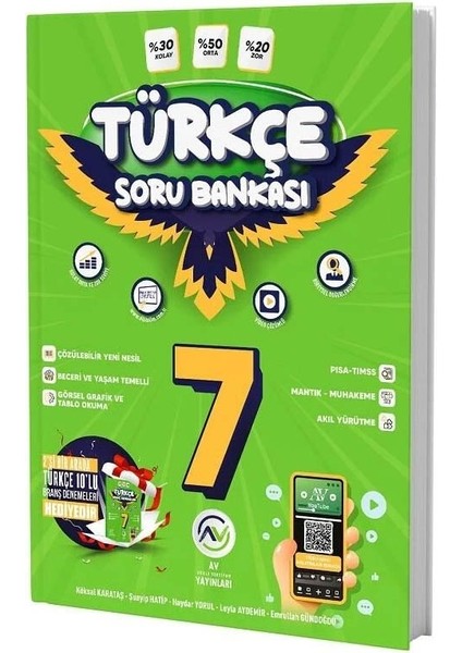 Av 2026 7. Sınıf Türkçe Soru Bankası