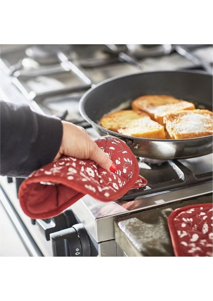 Kırmızı 2'li 19X19 cm Tutacak Seti, Şık ve Kullanışlı Mutfak Aksesuarı indirimleri