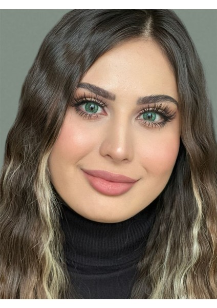 Freshshow Renkli Yıllık Lens Cool Green / Lens Kabı / Lens Suyu modelleri