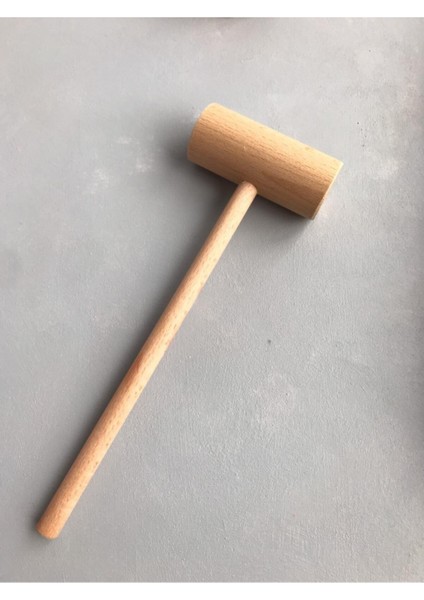 Renkli Elmas Pinyata Çikolata Tokmağı, Ahşap 10'lu Set, Eğlence ve Kutlama Için