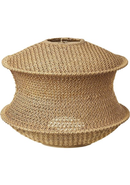 Kahverengi Sarkıt Lamba Abajur, 45 cm Şık ve Modern Tasarım ile Mükemmel Aydınlatma