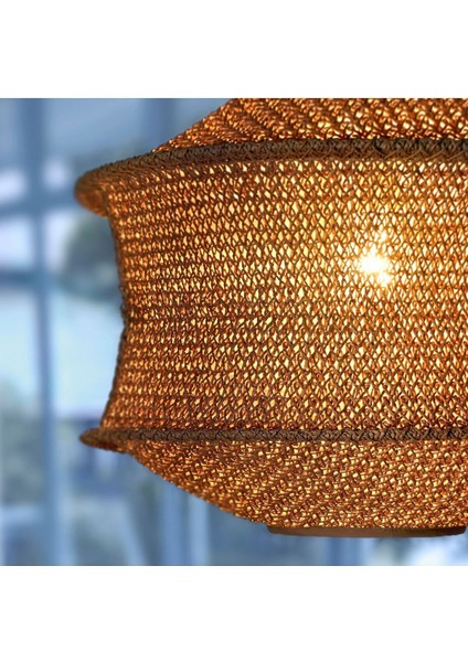 Kahverengi Sarkıt Lamba Abajur, 45 cm Şık ve Modern Tasarım ile Mükemmel Aydınlatma modelleri