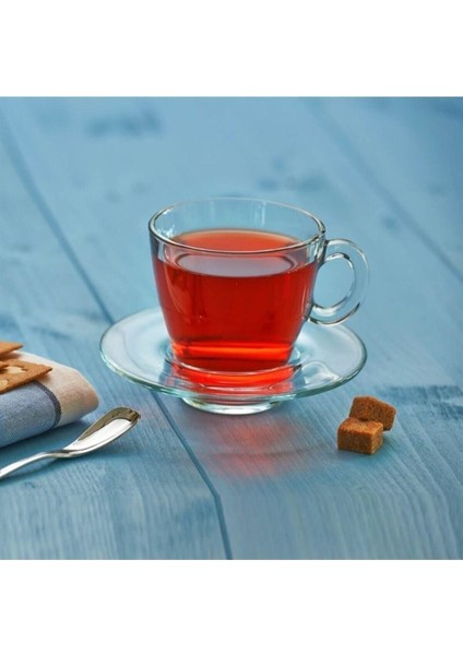 Kahverengi 6 Kişilik Çay Fincan Takımı 215 cc fiyatları