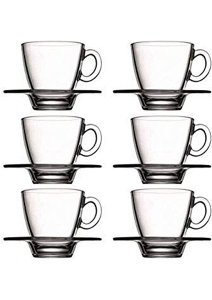 Kahverengi 6 Kişilik Çay Fincan Takımı 215 cc fırsatları