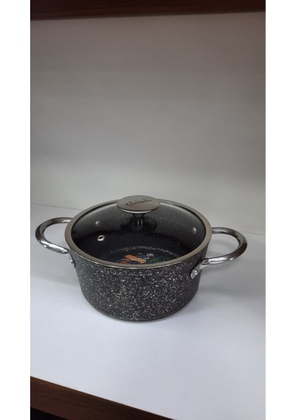 Derin Tencere 20 Cm, Indüksiyon Tabanlı, Siyah, Dayanıklı ve Şık Tasarım fiyatları