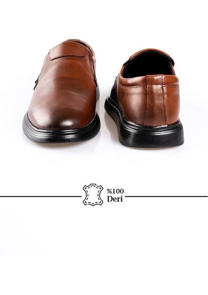 Hakiki Deri, Bağcıksız, Anatomik ve Ortopedik, Iç Dış Deri Erkek Ayakkabı modelleri