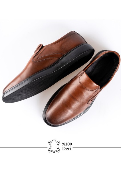 Hakiki Deri, Bağcıksız, Anatomik ve Ortopedik, Iç Dış Deri Erkek Ayakkabı indirimleri