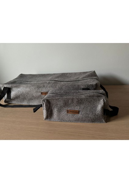 Okey Takım Çantası Kırçıllı Gri, Okey Takımı İçermez fırsatları