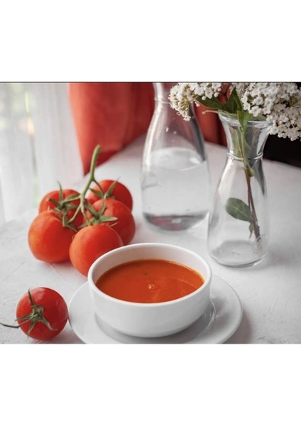 6'lı 12 cm Joker Çorba Kasesi, Şık ve Kullanışlı Beyaz Set