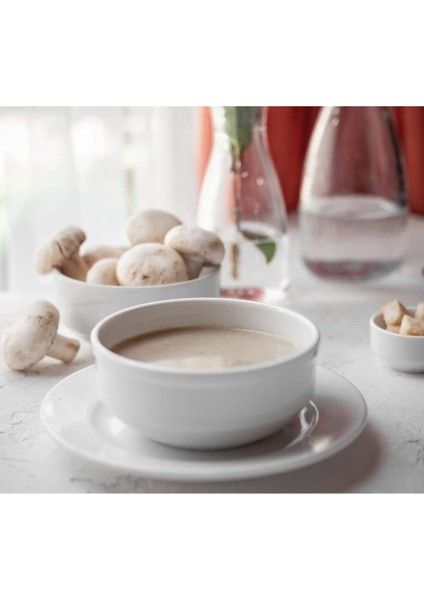 6'lı 12 cm Joker Çorba Kasesi, Şık ve Kullanışlı Beyaz Set fiyatları