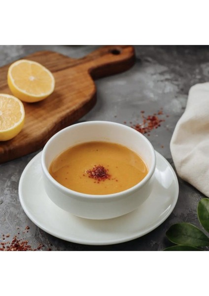 6'lı 12 cm Joker Çorba Kasesi, Şık ve Kullanışlı Beyaz Set