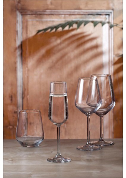Şeffaf Şarap Kadehleri Seti, 6'lı, Zarif ve Şık Tasarım, Ev ve Davetler Için Ideal fiyatları