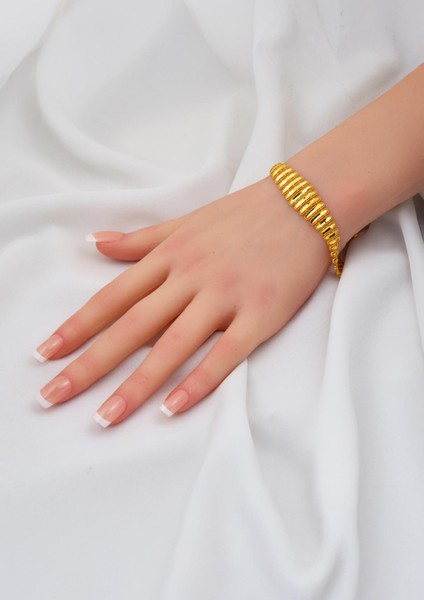 Parıltılı Taşsız Altın Takı Seti fırsatları