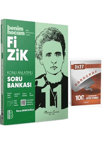 Benimhocam 2026 11. Sınıf Fizik Konu Anlatımlı Soru Bankası+Anla Kazan Paragraf