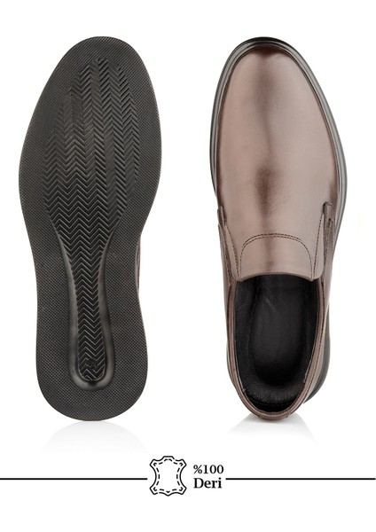 Hakiki Deri, Bağcıksız, Anatomik ve Ortopedik, Iç Dış Deri Erkek Ayakkabı indirimleri
