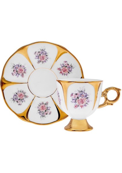 Şık 2 Kişilik Kahve Fincanı, 85 Ml, Zarif ve Dayanıklı Tasarım