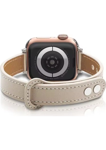 Apple Watch Seri 42/44/45/46/49 mm Uyumlu Ince Zarif Ayarlanabilir Şık Hafifi Kordon fiyatları