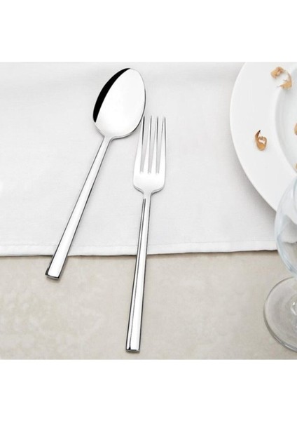 Dalyan Sade Tatlı Kaşık 12'li, Şık ve Kullanışlı Mutfak Gereci Seti