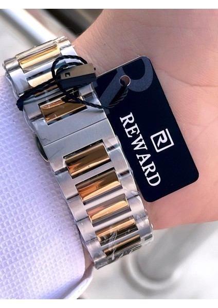 Çelik Kordon 5 Atm Suya Dayanıklı Takvimli Kadran 2 Yıl Garantili Erkek Kol Saati WE.147126.2 indirimleri