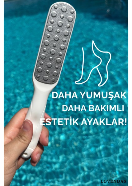 Çift Taraflı Antibakteriyel Topuk Törpüsü modelleri