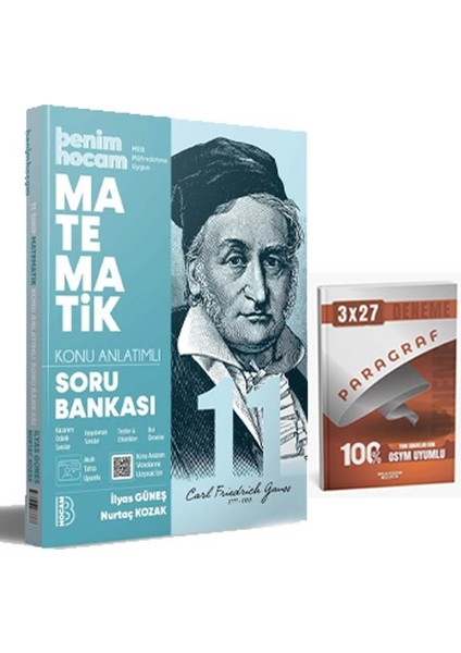 Benimhocam 2026 11. Sınıf Matematik Konu Anlatımlı Soru Bankası+Anla Kazan Paragraf