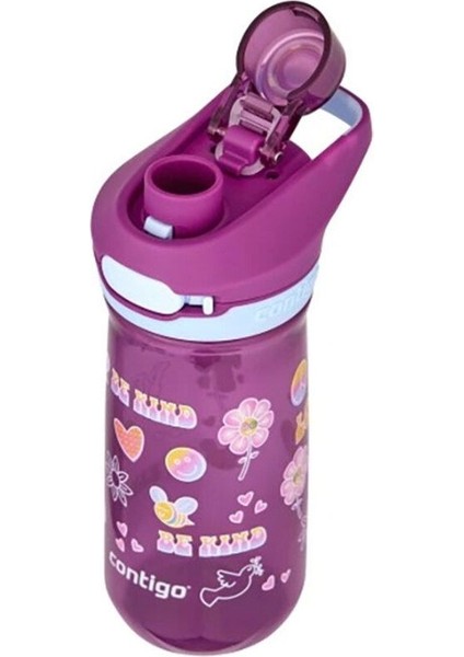 Pembe Tritan Çocuk Suluğu, 420ML, Bas Iç Kapaklı, Sağlıklı ve Dayanıklı fırsatları