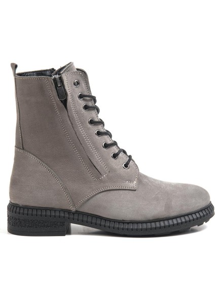 240626 Gri Nubuk Kadın Bot fiyatları