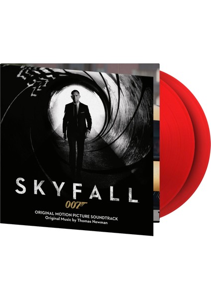 Thomas Newman - Skyfall (O.s.t.) (180G) (Limited Numbered Edition) (Translucent Red Vinyl) - Plak