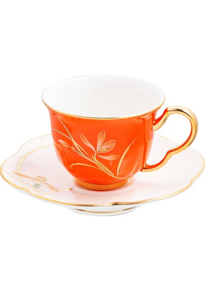 Turuncu 2'li Kahve Fincan Takımı, 90 Ml, Şık ve Kullanışlı Set modelleri