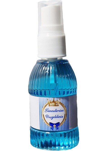 Sprey Kolonya 80 Derece Esanslı Sünnetimize Hoşgeldiniz Modeli 8 Adet Md4