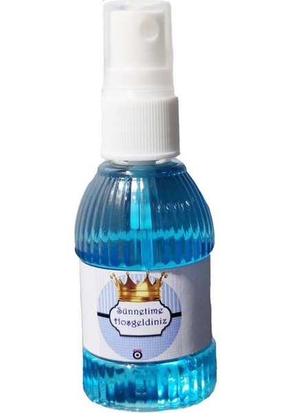 Sprey Kolonya 80 Derece Esanslı Sünnetime Hoşgeldiniz Modeli 8 Adet Md3