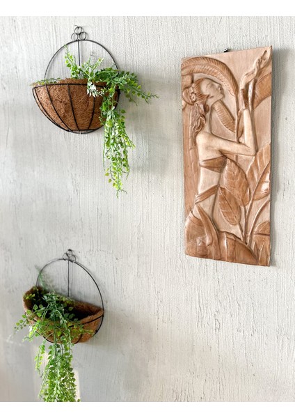 Nefari'nin Sırrı Antik Mısır Ahşap Oyma Tablo