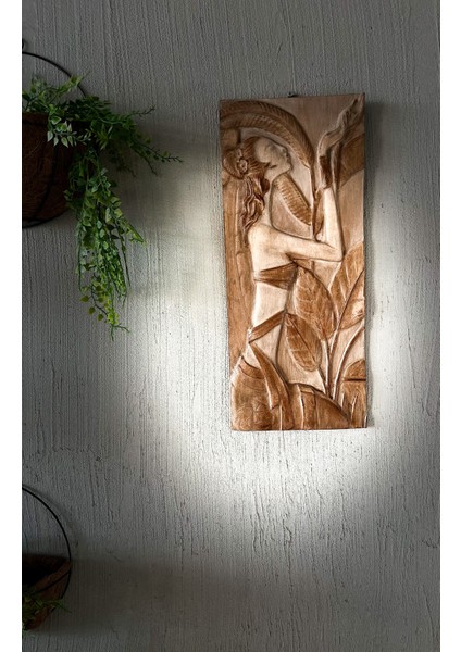 Nefari'nin Sırrı Antik Mısır Ahşap Oyma Tablo