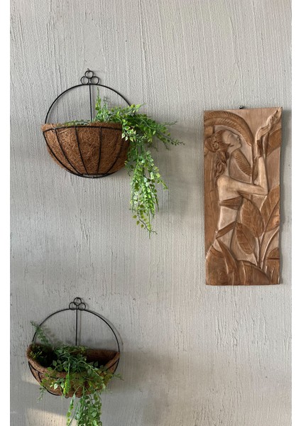 Nefari'nin Sırrı Antik Mısır Ahşap Oyma Tablo