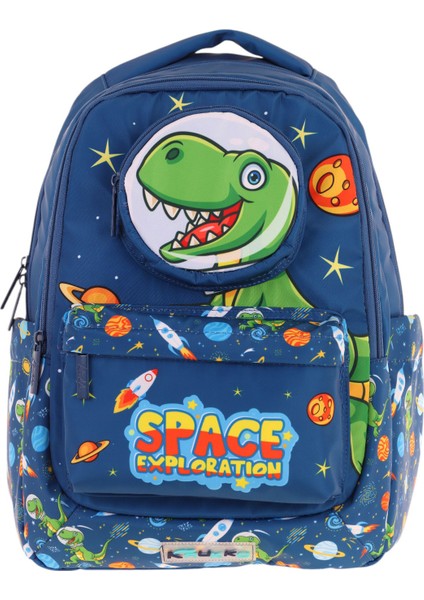 Su Geçirmez Kumaş Erkek Çocuk Çok Gözlü Ortopedik Sırt Okul Çantası L5252 fırsatları