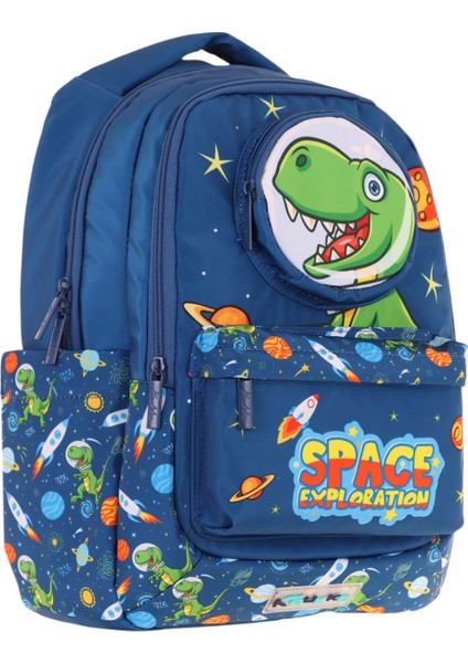 Su Geçirmez Kumaş Erkek Çocuk Çok Gözlü Ortopedik Sırt Okul Çantası L5252 indirimleri