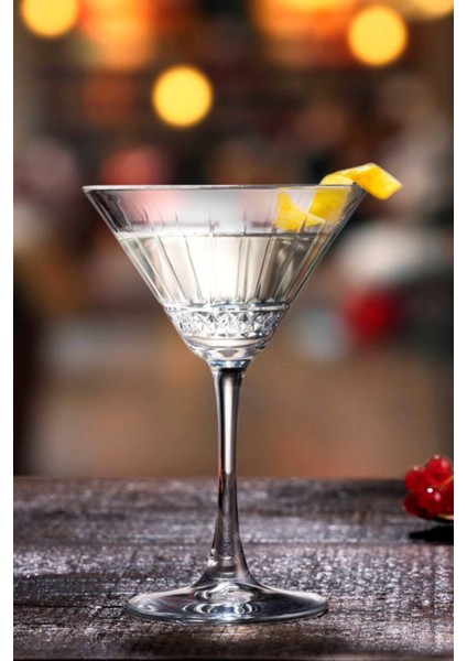 6'lı Ayaklı 220 cc Tatlı, Kokteyl, Dondurma Bardağı Seti