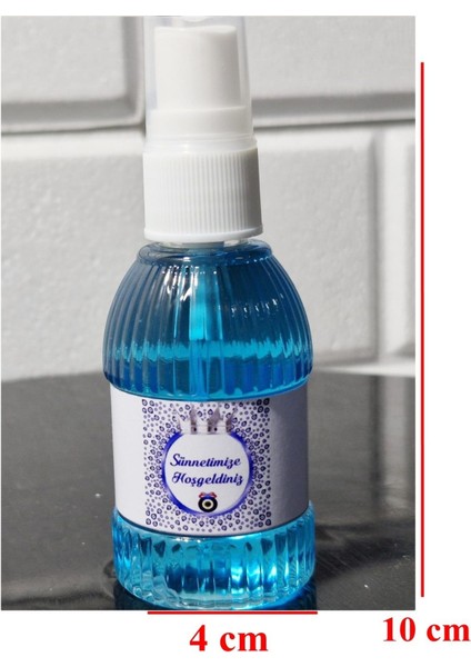 Sprey Kolonya 80 Derece Esanslı Sünnetimize Hoşgeldiniz Modeli 8 Adet Md5 fiyatları