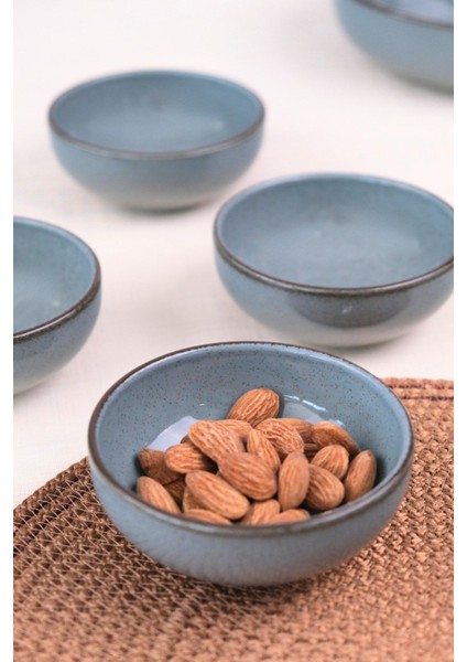 Mavi 4'lü Kase Takımı, 10CM, Şık ve Kullanışlı Mutfak Aksesuarı