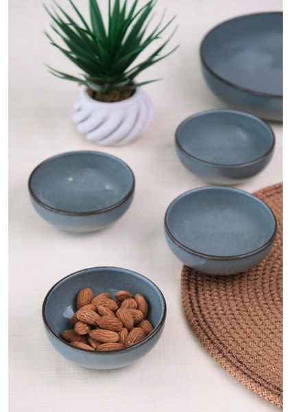 Mavi 4'lü Kase Takımı, 10CM, Şık ve Kullanışlı Mutfak Aksesuarı fiyatları