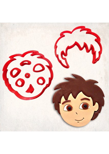 Dora The Explorer Diego Detay Kurabiye Kalıp Seti 9’lu